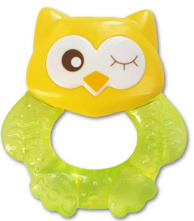 Прорезыватель охлаждающий Совенок UVITON, 4+, силикон и пластик BPA-free, фото 1