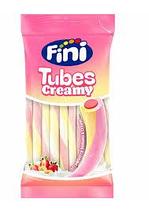 Жев.мармелад Трубочки с начинкой КЛУБНИКА-БАНАН  80 гр   /FINI Испания/ (12шт-упак) HALAL