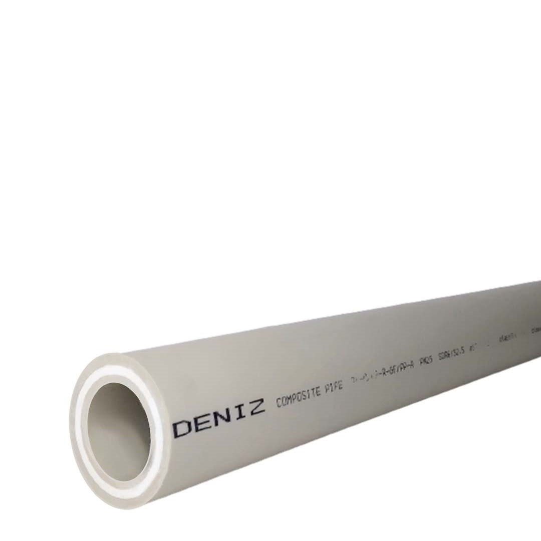 Труба полипропиленовая со стекловолокном PPR PN25 DENIZ