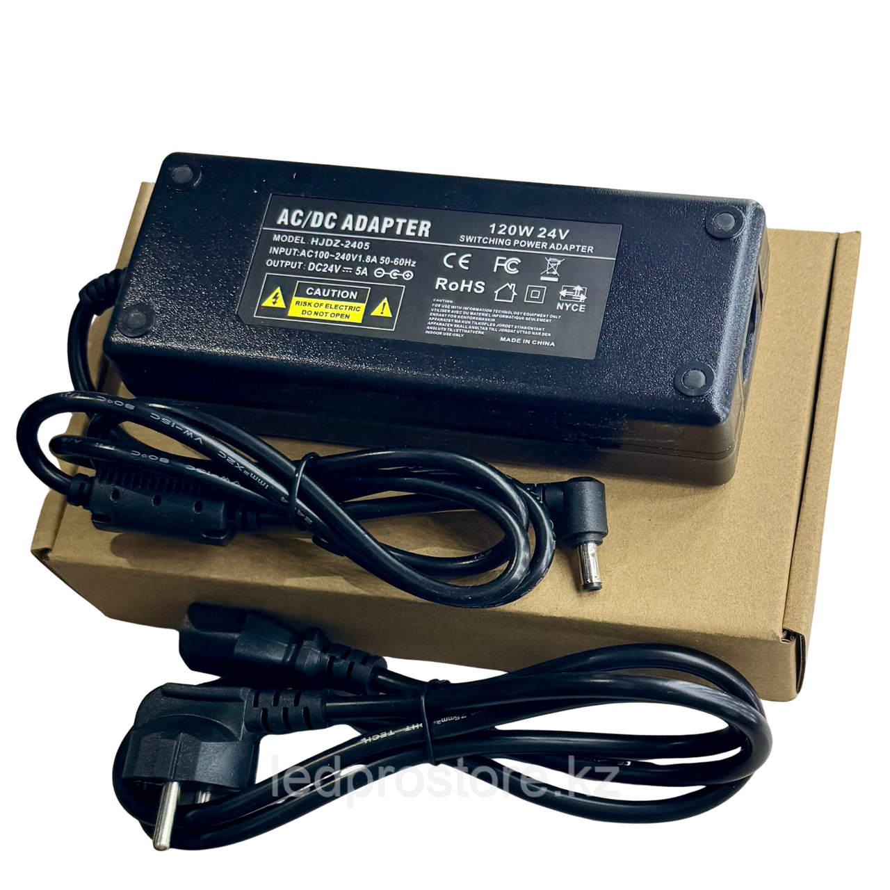 Мощный сетевой адаптер 24В / 5А (120W)