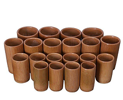 Бамбуковые банки для массажа, набор