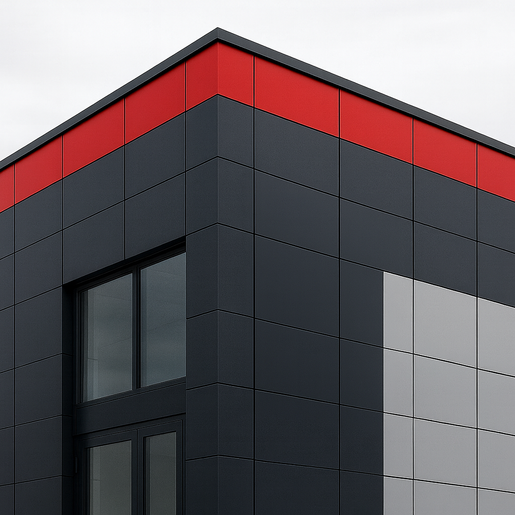 Облицовка зданий навесными вентилируемыми фасадами в Уральске — монтаж и изготовление | MegaFormat