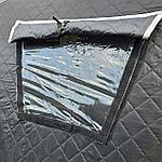 Шестигранная палатка куб трехслойная с полом и тентом 370*370см, фото 9