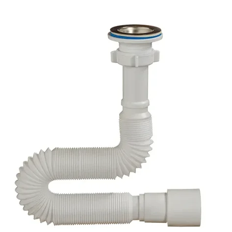 Сифон гофрированный для умывальника, фото 1