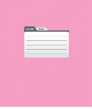 Тетрадь общая, 48 л., А5, скрепка, ML, Пантон, клетка, матовая ламинация (80, 8, Розовая)