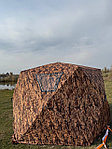Палатка куб для зимней рыбалки 360*360см шестигранная трехслойная 2436АА, фото 4