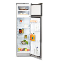 Узкий двухкамерный холодильник с верхней морозильной камерой Бирюса M424