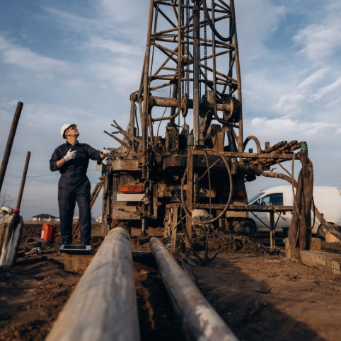 чем бурят скважины