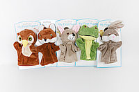 Набор для кукольного театра Дикие животные 5 шт