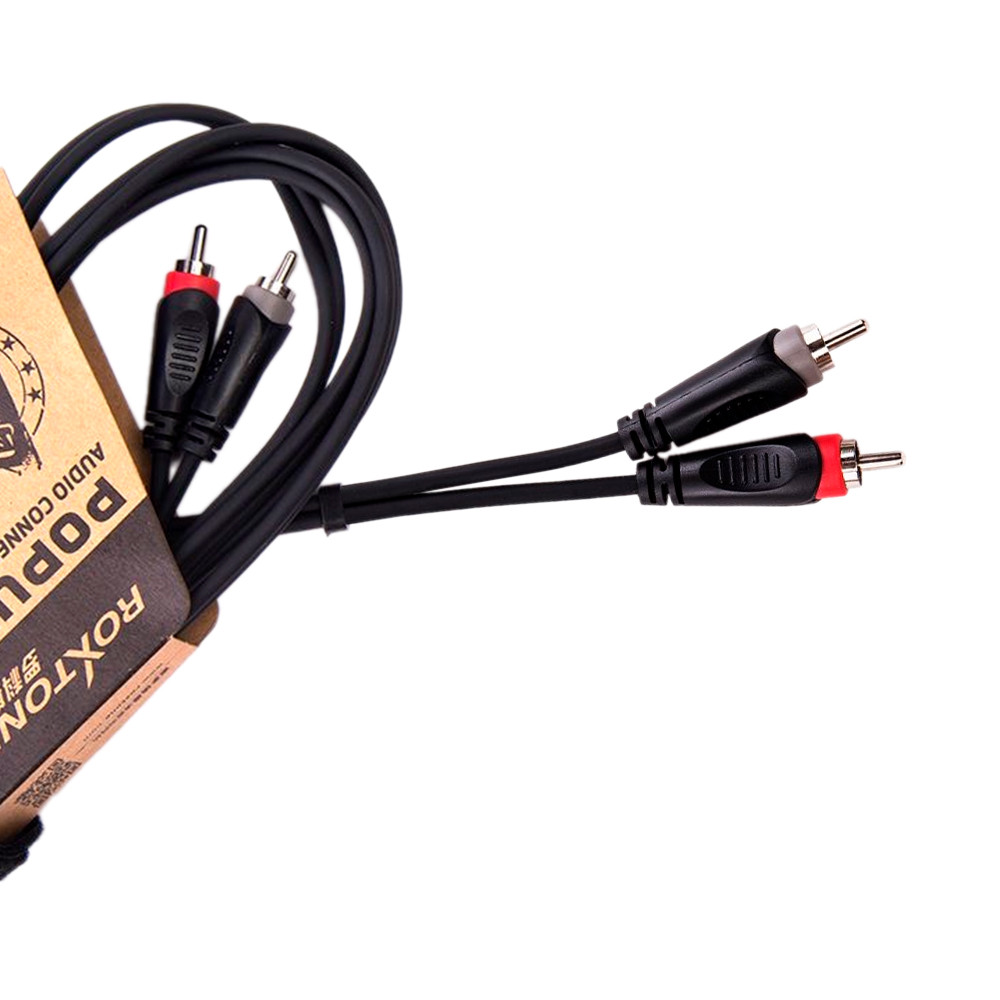 Кабель Aux, 2RCA-2RCA, 1м, The Roxtone PD20L1, фото 1