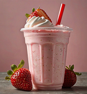 Коктейли для вендинга Клубника, фото 1