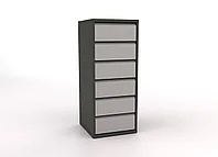 Шкаф с ящиками для хранения документов Temir 570х600х1335. Металл 0,5мм.