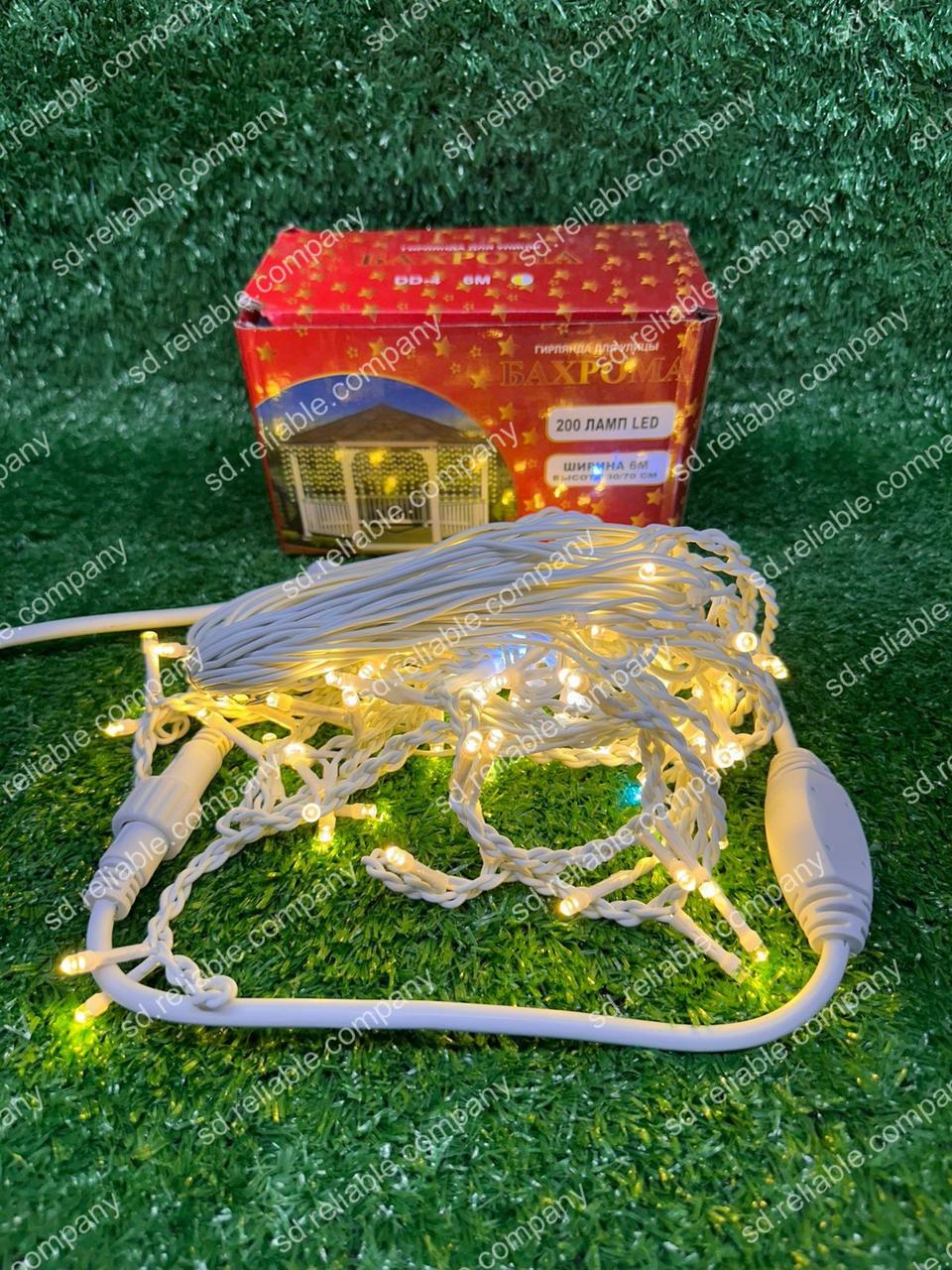 Гирлянда Бахрома 6х0.7 с мерцанием, фото 1