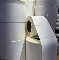 Термотрансферные этикетки полуглянцевые и полипропиленовые матовые белые