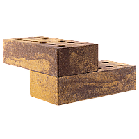 Кирпич облицовочный пустотелый COLORMIX 120х65х250мм ГЛАДКИЙ (Желто-коричневый)