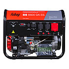 FUBAG Бензиновый генератор (трехфазный) с электростартером и коннектором автоматики BS 6600 DA ES, фото 4