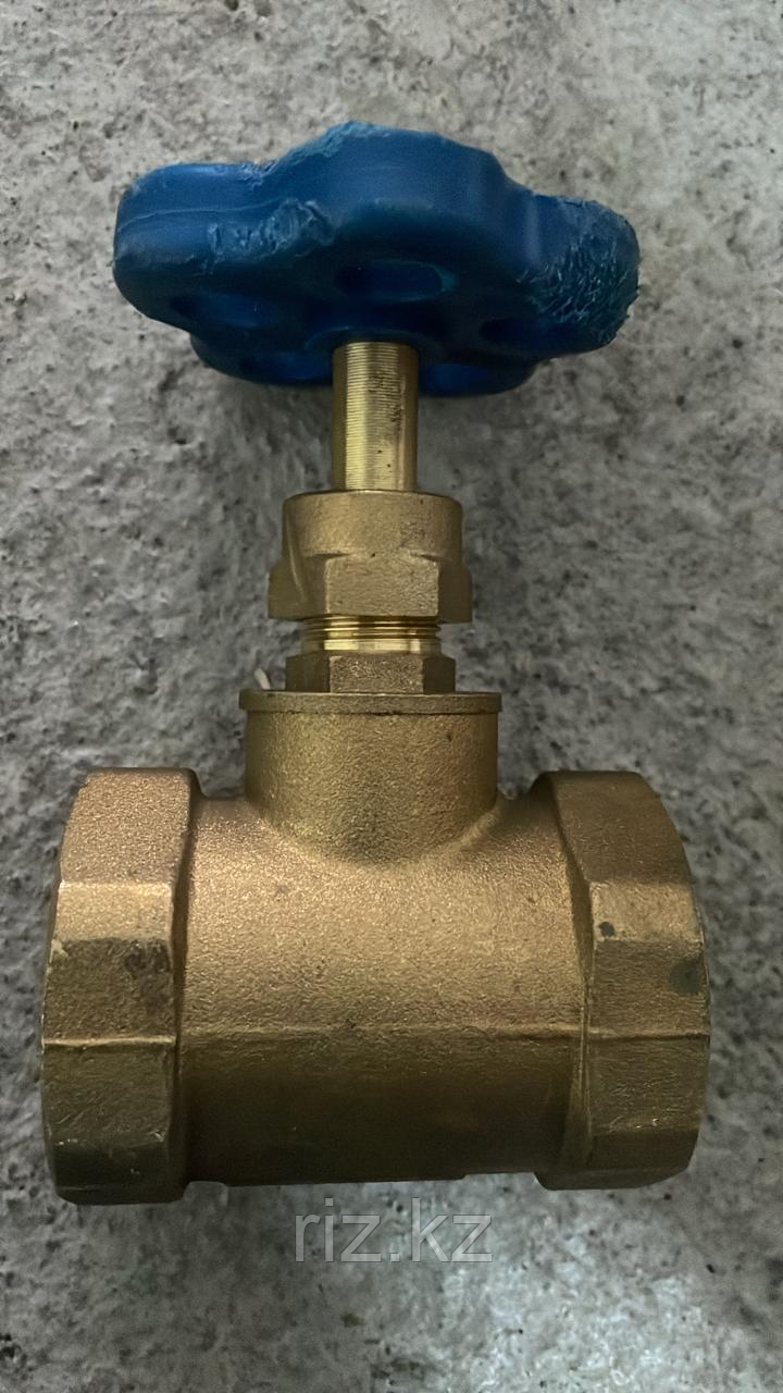 Вентильный кран латунный DN40 , PN16, фото 1