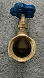 Вентильный кран латунный DN40 , PN16, фото 4