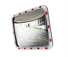 Дорожное зеркало, прямоугольное, акриловое, 600х800 мм.