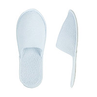 Тапочки одноразовые махровые Beajoy "Классик" с закрытым мысом 3,5 мм белые