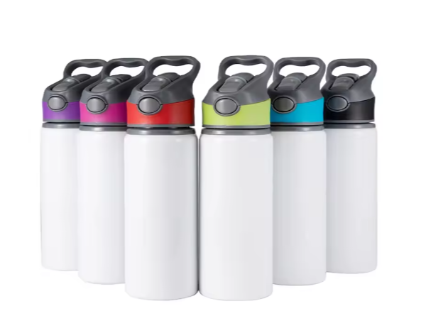 Бутылка поилка алюминиевая 650 мм, фото 1