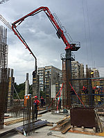 Стрела бетонораспределительная гидравлическая мачтовая (на само выжимной гидравлической колонне) BOOM MAKINA (Турция), BHD 15 R3