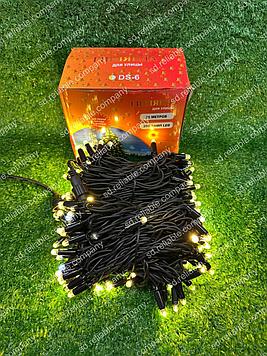 Светодиодная гирлянда Нить 25метров с мерцанием