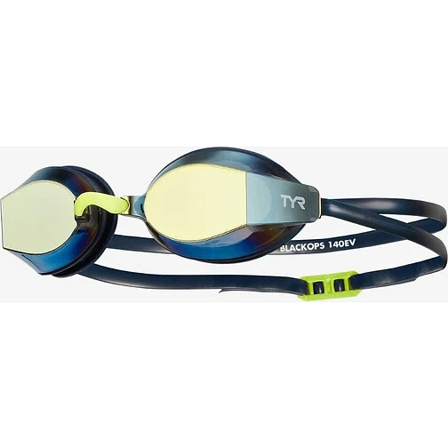 Очки TYR BlackOps 140EV Racing Mirrored gold navy, фото 1