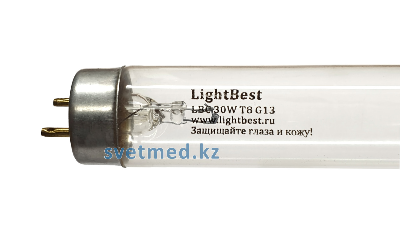 Лампа бактер. LightBest LBC 30W G13 T8, фото 1