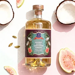 Напиток безалкогольный, КОРДИАЛ-КОКОС-ГУАВА-КАРДАМОН, бренд "Tinctura Anima", 700 мл.