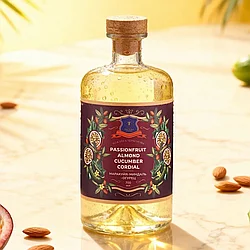 Напиток безалкогольный, КОРДИАЛ-МАРАКУЙЯ-МИНДАЛЬ-ОГУРЕЦ, бренд "Tinctura Anima", 700 мл.