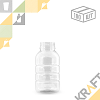 Бутылка 300мл, с широким горлом 38мм «Бочонок» УП (100шт/уп)