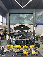 Усиленная тормозная система Maserati Levante M161 Рестайлинг 2021+ Мазерати Леванте Тормоза Суппорт Тормозные диски Колодки