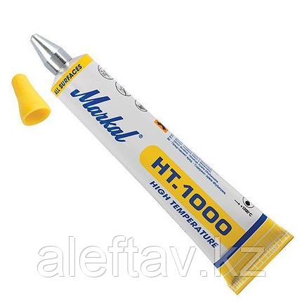 Маркер термостойкий туб с шариковым стержнем Markal HT1000 3MM 1000°C WHITE, фото 1