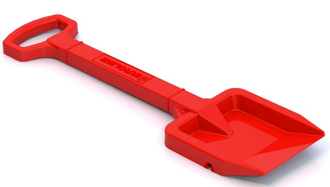 Лопатка большая Евролайн 49см, пластик BPA-free, фото 1