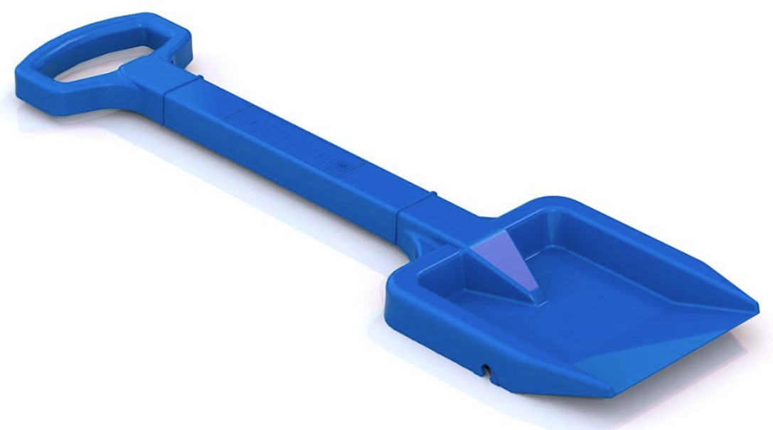 Лопатка большая Евролайн 49см, пластик BPA-free, фото 1