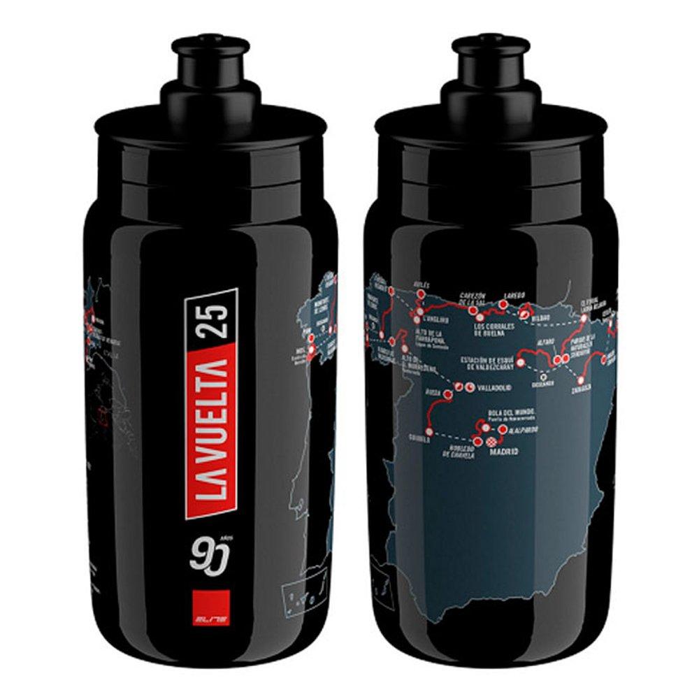 Бутылка для воды Elite Fly Vuelta black Map, фото 1
