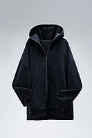 Толстовка с капюшоном на молнии Stan, черный