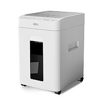 Шредер Deli, 5 уровень секретности (2x12мм), 100 листов, 26 литров, автоматический режим