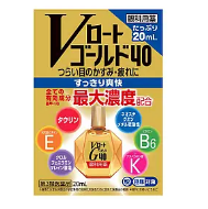 Глазные капли  Gold 40,Rohto 20 мл, ИС 5