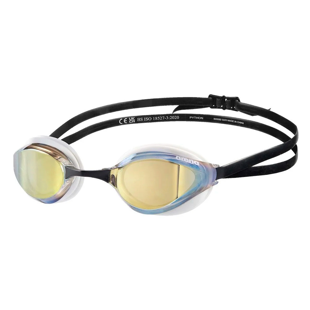 Очки Arena Python Mirror gold white black, фото 1