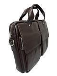Функциональный, вместительный, модный и стильный, деловой портфель "CATIROYA",изготовлен из премиальной эко кожи., фото 4