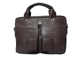 Функциональный, вместительный, модный и стильный, деловой портфель "CATIROYA",изготовлен из премиальной эко кожи.