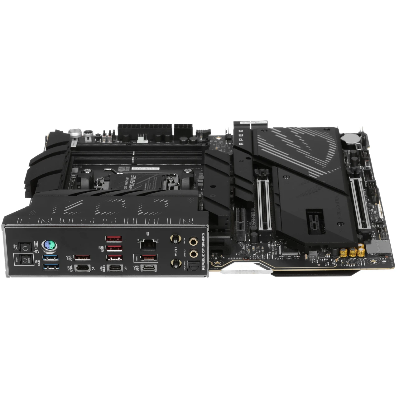 Сист.плата ASUS ROG CROSSHAIR X870E APEX, X870E, AM5, 2xDDR5, 2xPCI-E x16, PCI-E x1, 5xM2, SATA, 2xUSB4, Wi-Fi