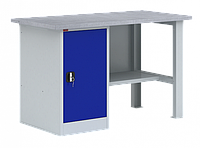 Верстак ВП-2/1.6 металлический с одной тумбой