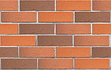 Клинкер фасадный красный флэшинг "Ричмонд Ф" 0,71NF винтаж, фото 2