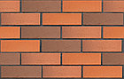 Клинкер фасадный красный флэшинг "Ричмонд Ф" 0,71NF винтаж, фото 3