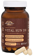 Витамин D3 5000 МЕ, 60 кап, Sacred Leaves Vital Sun