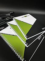 Блокнот с логотипом брендированый по индивидуальному заказу