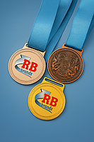 Изготовление значков и медалей на заказ по индивидуальному заказу